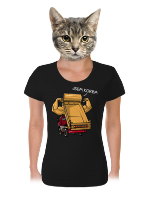 Korba dámské tričko Black