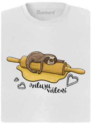 Miluju válení dámské sportovní tričko White