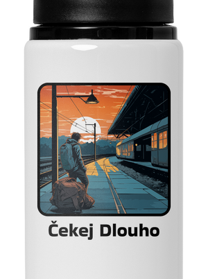 Čekej dlouho lahev na vodu White