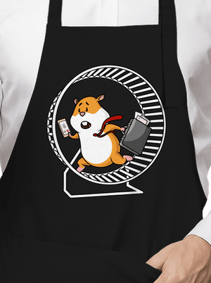 V jednom kole zástěra Black