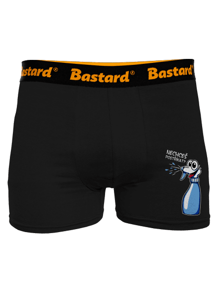 Orchidej a rozprašovač boxerky Black