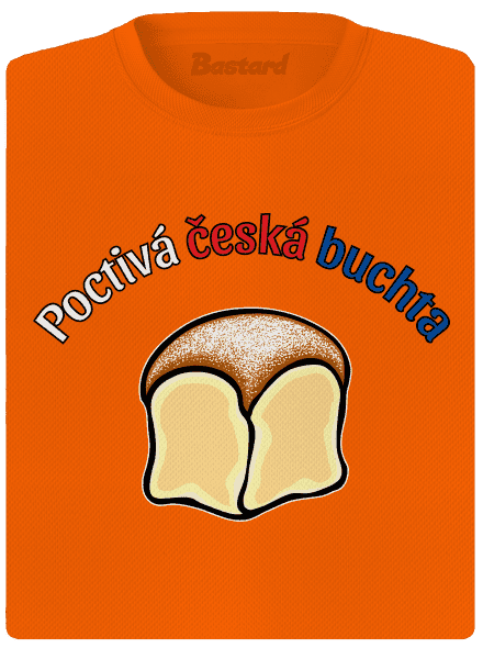 Poctivá buchta a klobása dámské sportovní tričko Neon Orange