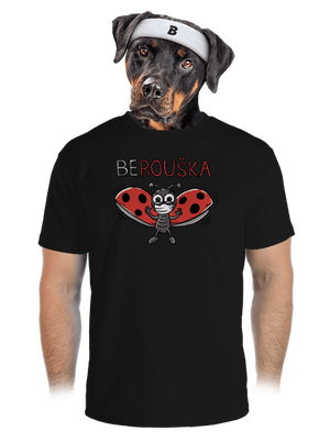 Berouška pánské sportovní tričko Black