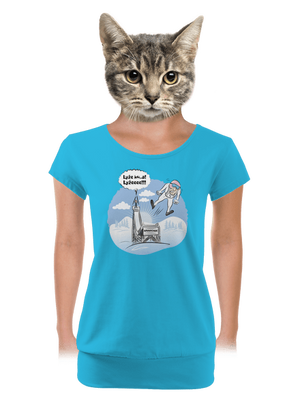 dámské tričko s lemem