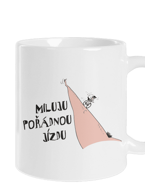 Miluju jízdu klasický hrnek White