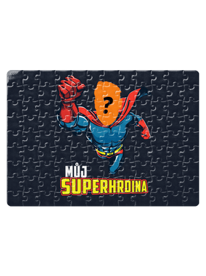 Můj superhrdina puzzle White
