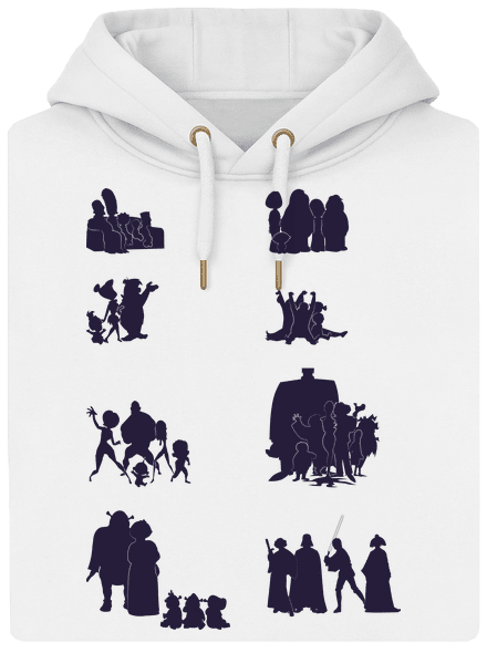 Rodinky unisex mikina premium Snowwhite