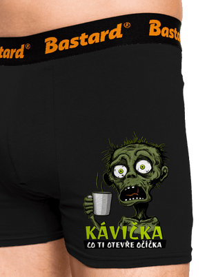 Zombie kávička boxerky Black