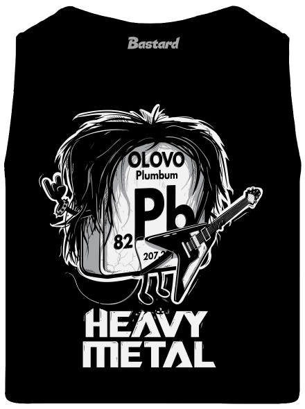 Heavy Metal pánské tílko Black
