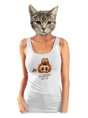 Dlabubu na to dámské tílko klasické White