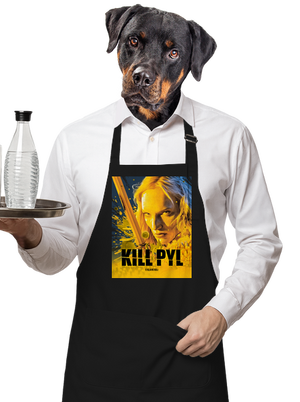 Kill pyl zástěra Black