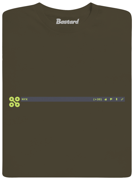 NYX lišta pánské dlouhý rukáv Urban Khaki