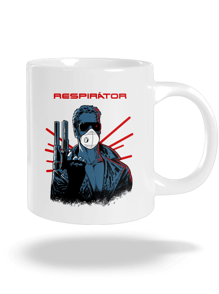 Respirátor velký hrnek White