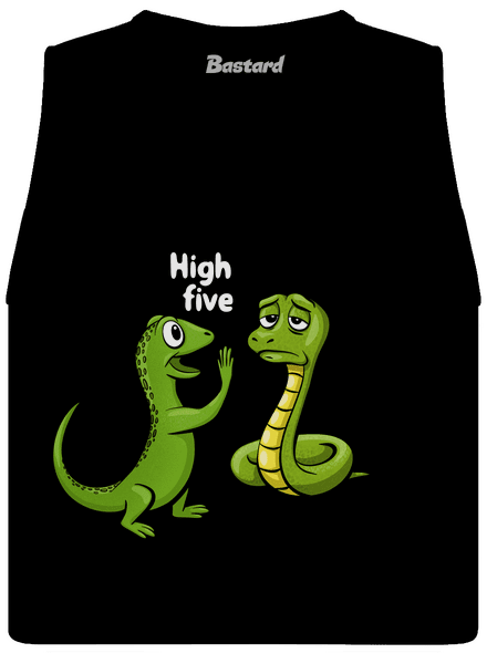 High Five dámské tílko volné Black