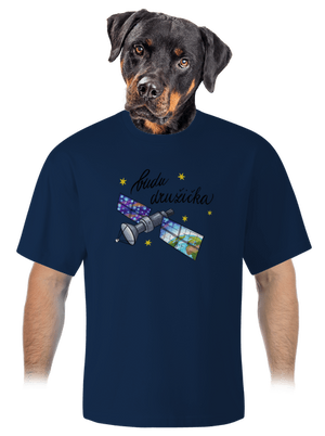 Budu družička unisex tričko oversized Midnight Blue