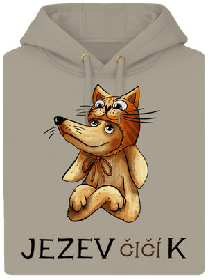 Jezevčičík unisex mikina premium Pastel Macchiato