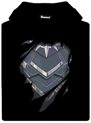 Panther inside pánská mikina klokanka Black