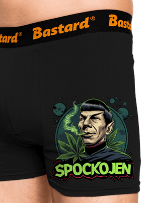 Spockojen boxerky Black