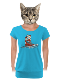 dámské tričko s lemem