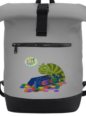 Zmatený chameleon batoh Grey Marl