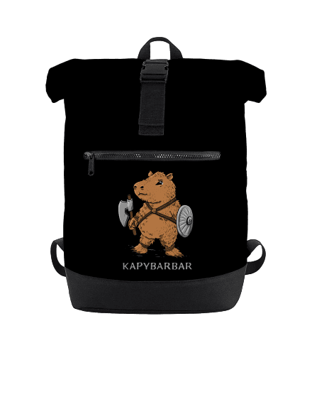 Kapybarbar batoh Black