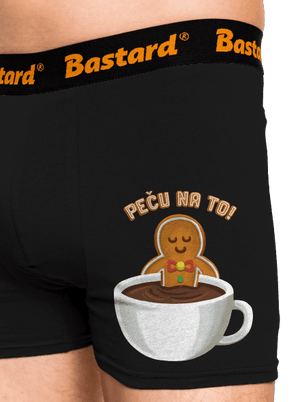 Peču na to! boxerky Black