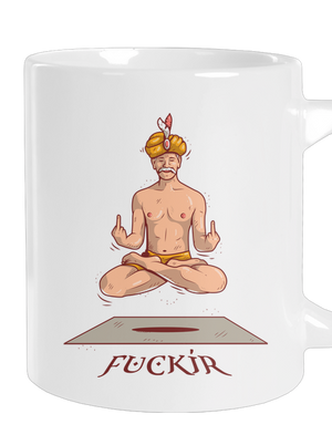 Fuckír velký hrnek White