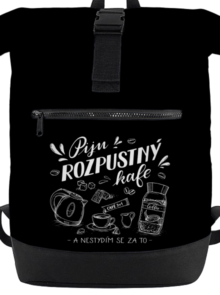 B12: Piju rozpustný batoh Black