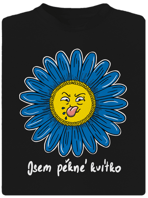 Kvítko dětské sportovní tričko Black