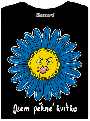 Kvítko dámské tričko Black