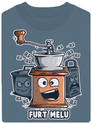 Mlýnek unisex mikina bez kapuce Nordic Blue