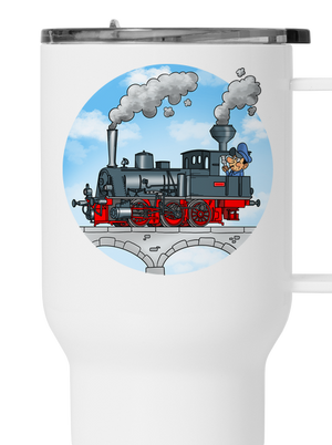 Kouř z komína termohrnek White