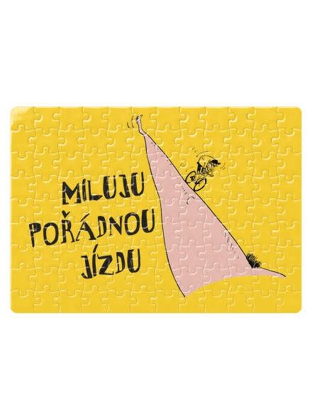 Miluju jízdu puzzle White