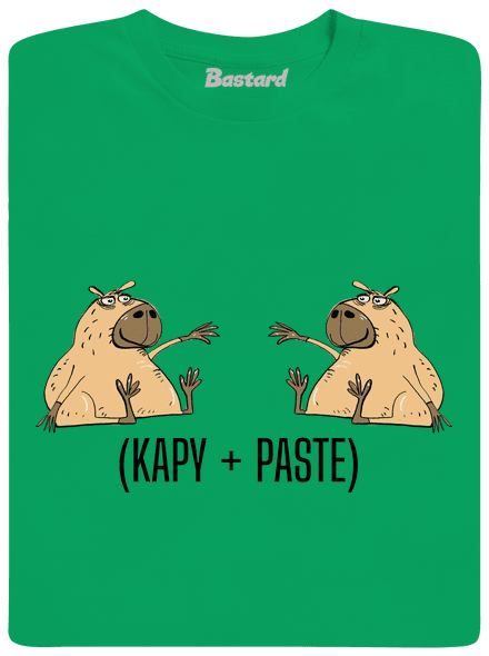 Kapy paste dětské tričko Kelly Green