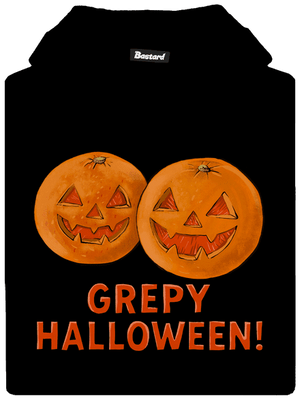 Grepy Halloween dětská mikina klokanka Black