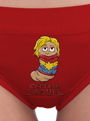 Captain Larvel dámské kalhotky Red Mal