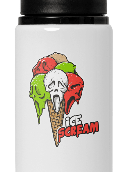 Ice Scream lahev na vodu White