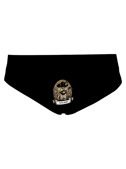 B14: S čerty nejsou žerty dámské kalhotky Black