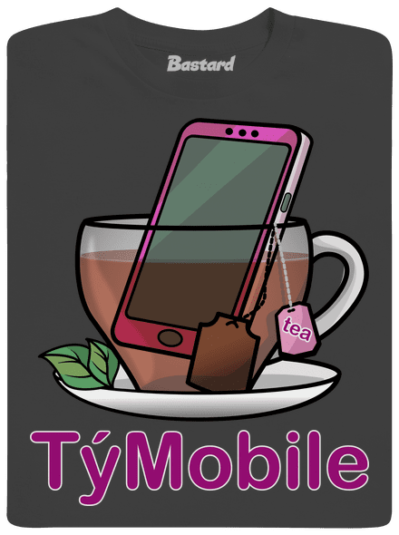 TýMobile pánské tričko Dark Grey