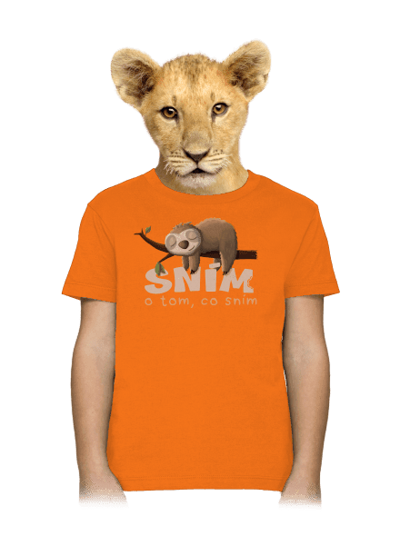 Sním o tom, co sním dětské tričko Orange