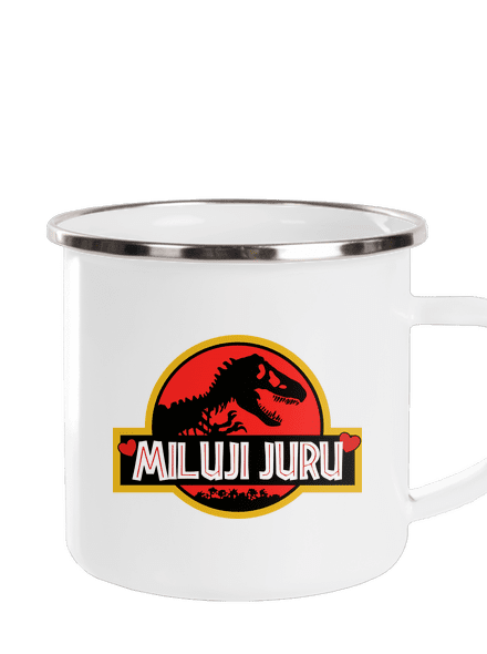 Miluji Juru plecháček White