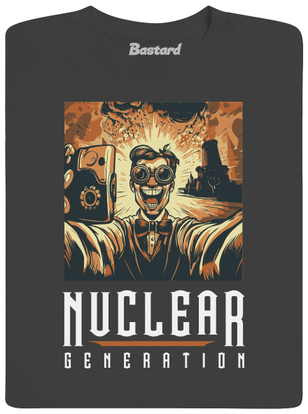 Nuclear generation pánské dlouhý rukáv Dark Grey