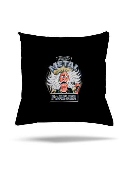 Heavy metal forever polštář Black