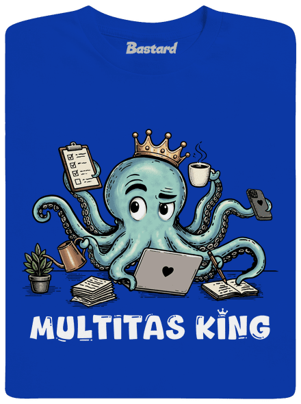 Multitas king pánské dlouhý rukáv Royal Blue