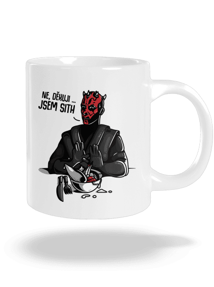 Jsem sith velký hrnek White