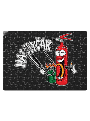 Hasyčák puzzle White