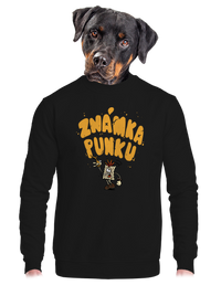 unisex mikina bez kapuce