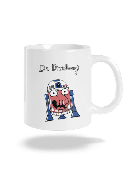 Dr. Droidberg klasický hrnek White