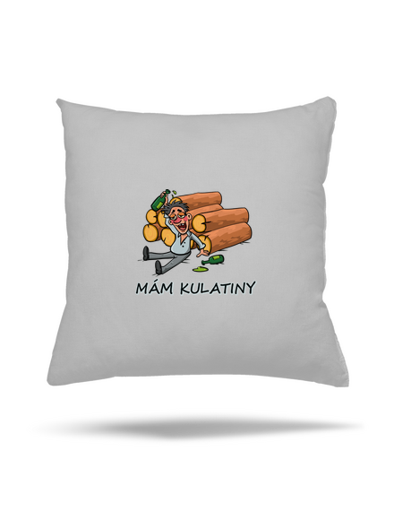 Mám kulatiny polštář Pacific Grey