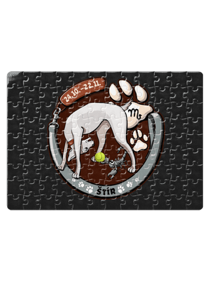 Psí horoskop: Štír puzzle White